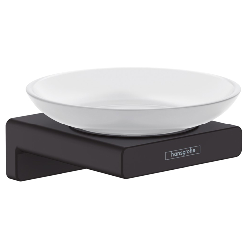 Мыльница Hansgrohe черный матовый...