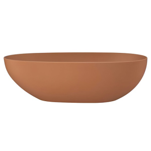 Акриловая ванна AVS Магия 180x85 терракотовая матовая, с донным клапаном