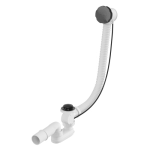 Слив-перелив WHITECROSS SPWC60GM 60 см, оружейная сталь