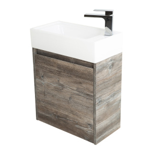 Комплект: Тумба 494*256*490 подвес Pino Pasadena+р-на 7045-KL KRAFT MINI BELBAGNO