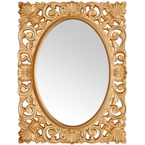 Зеркало 950х725 в раме золото Прагматика M-753-02